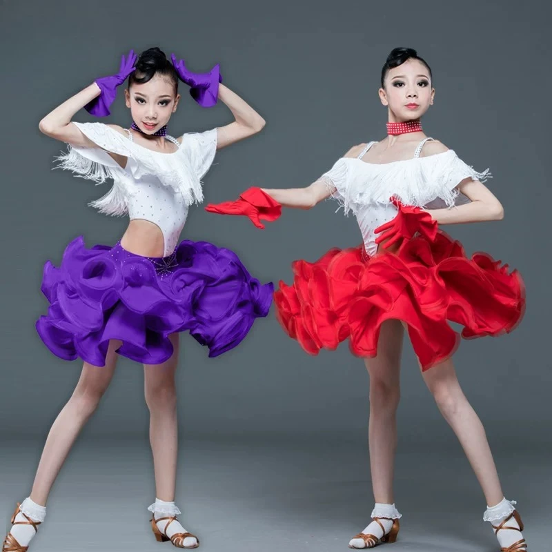 New model high-end childrens Latin dance performance puff skirt girlsfringed Latin dance dress formal costume performance attire
New model high-end childrens Latin dance performance puff skirt girlsfringed Latin dance dress formal costume performance attire
