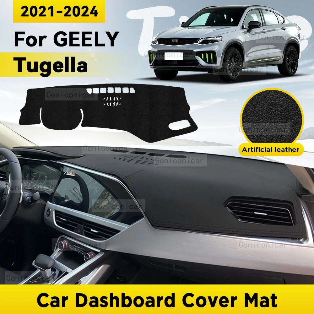 Dashboard Cover Mat Protective Pad For GEELY TUGELLA 2021-2024 Car Accessories Dash Board Sunshade Anti-UV Carpet Dashmat
Dashboard Cover Mat Protective Pad For GEELY TUGELLA 2021-2024 Car Accessories Dash Board Sunshade Anti-UV Carpet Dashmat