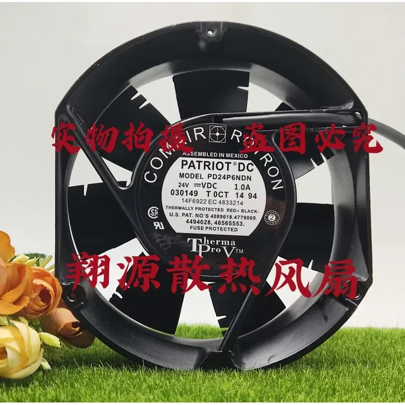 PD24P6NDN for 24V 1.0A 172x51mm Oval Aluminum Frame Fan
PD24P6NDN for 24V 1.0A 172x51mm Oval Aluminum Frame Fan