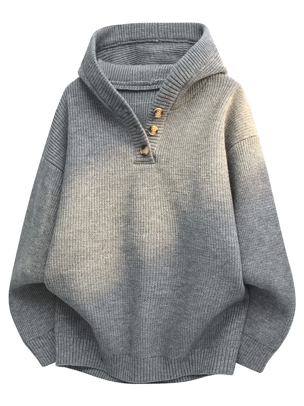 Теплая мужская трикотажная кофта с капюшоном в американском стиле, повседневная, с воротником хенли, свободного кроя, удобная, для весны и осени, утолщенная, из полиэстера.
Теплая мужская трикотажная кофта с капюшоном в американском стиле, повседневная, с воротником хенли, свободного кроя, удобная, для весны и осени, утолщенная, из полиэстера.