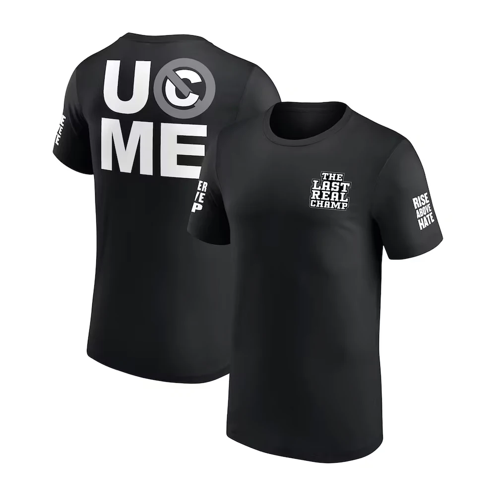 Men's Black John Cena The Last Real Champ T-Shirt 2025 New 3D Quick Dry Short-sleeved Sports Casual Plus Size T-shirt Man
Men's Black John Cena The Last Real Champ T-Shirt 2025 New 3D Quick Dry Short-sleeved Sports Casual Plus Size T-shirt Man