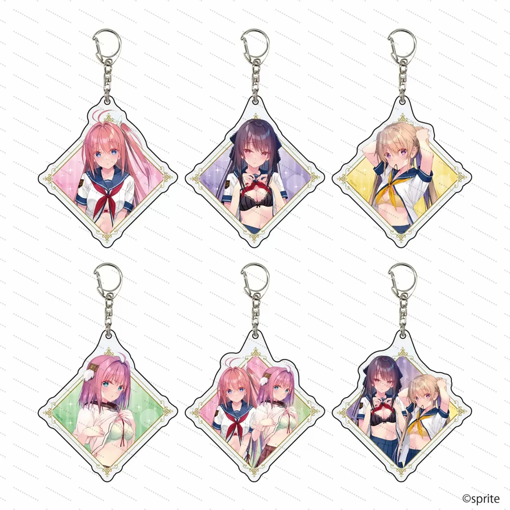 Aokana: Four Rhythm Across the Blue Acrylic keychain as a gift for friends, a desktop decoration
Aokana: Four Rhythm Across the Blue Acrylic keychain as a gift for friends, a desktop decoration