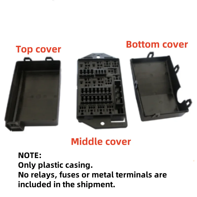 Fuse Box New Energy Vehicles Electrical Box Car Front Cabin Relay Plastic Box
Fuse Box New Energy Vehicles Electrical Box Car Front Cabin Relay Plastic Box