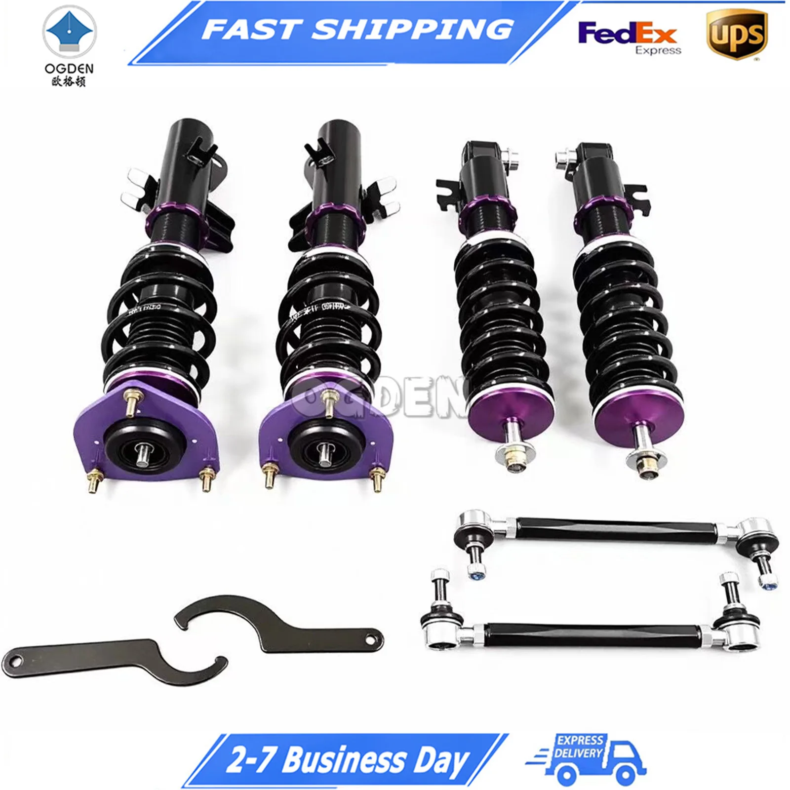 OGDEN Coilover Suspension Kit for Mini Cooper R54 / R55 / R56 / R57 / R58 / R59
OGDEN Coilover Suspension Kit for Mini Cooper R54 / R55 / R56 / R57 / R58 / R59