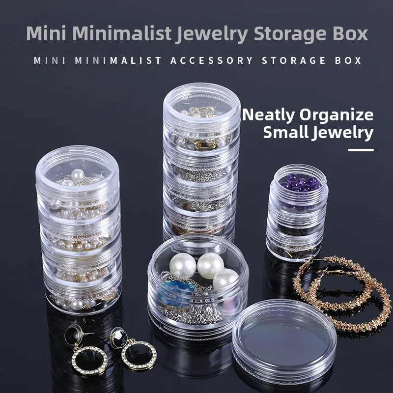 Portable Multi-layer Rotating Acrylic Jewelry Storage Box Transparent Compact Jewelry Case for Travel Jewelry Organization
Portable Multi-layer Rotating Acrylic Jewelry Storage Box Transparent Compact Jewelry Case for Travel Jewelry Organization