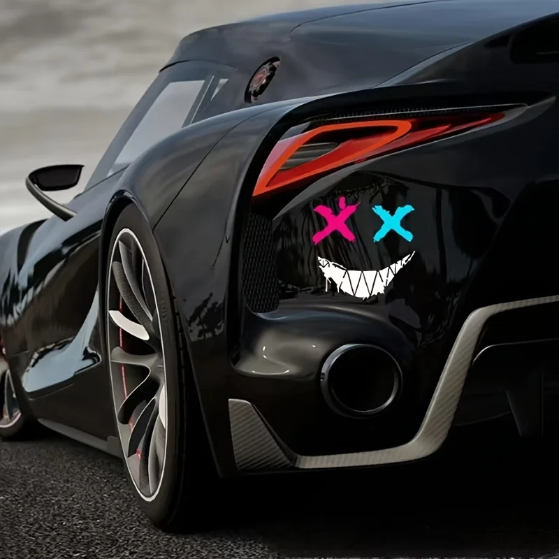 2D Flat Devil Eye Silver Tooth Smile Sticker Waterproof Decal For Car Motorcycle Helmet
2D Flat Devil Eye Silver Tooth Smile Sticker Waterproof Decal For Car Motorcycle Helmet