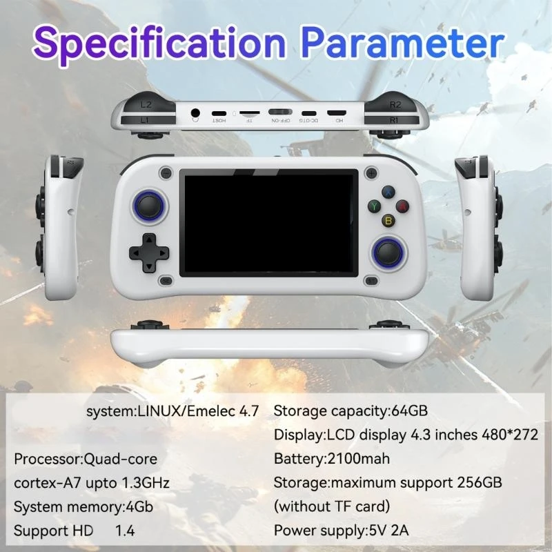 J1HC G28 Portable Retro Arcade Game Console с 4,3 -дюймовым ЖК -дисплеем и несколькими режимами игры для игры в видеоигры
J1HC G28 Portable Retro Arcade Game Console с 4,3 -дюймовым ЖК -дисплеем и несколькими режимами игры для игры в видеоигры