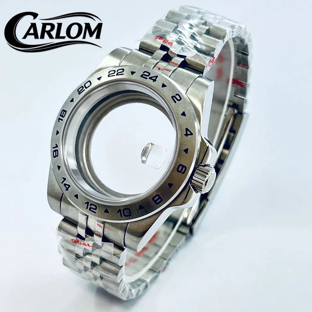 40mm NH Watch Case For NH34 NH35 NH36 NH38 NH39 NH70 NH72 ETA2824 PT5000 Movement Silver Sapphire Glass Date Waterproof Jubilee
40mm NH Watch Case For NH34 NH35 NH36 NH38 NH39 NH70 NH72 ETA2824 PT5000 Movement Silver Sapphire Glass Date Waterproof Jubilee