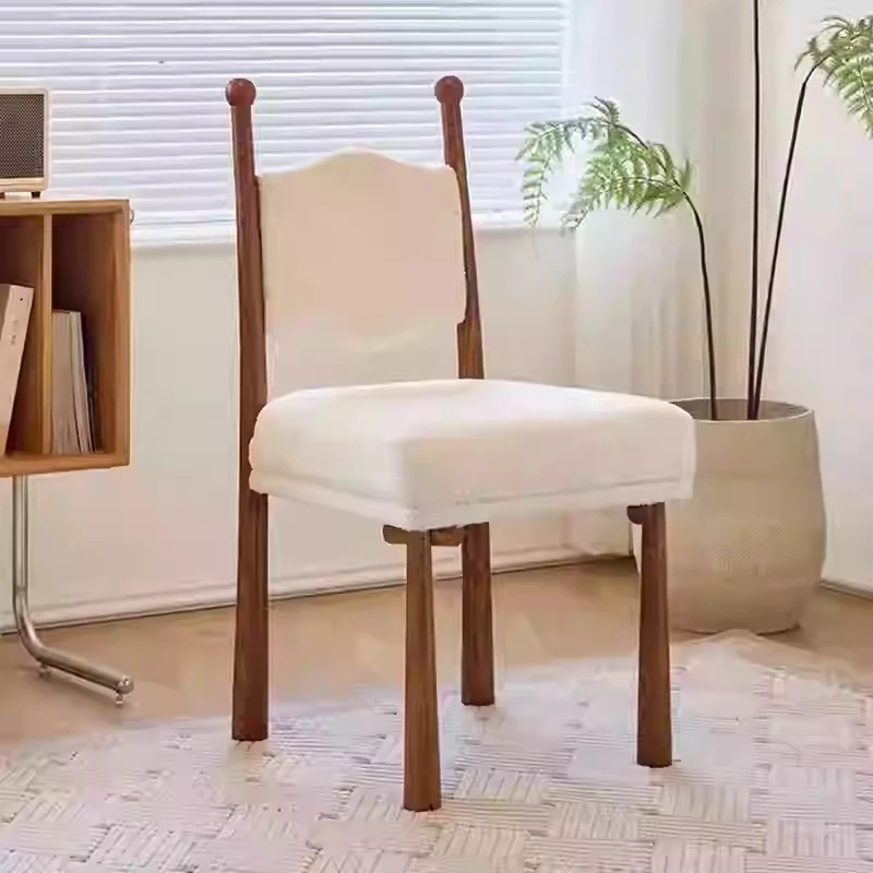 French Little Prince Chair, Solid Wood Vintage Dining Seat, Retro Upholstered Makeup Stool, Mid-Century Shearling Bench for Home
French Little Prince Chair, Solid Wood Vintage Dining Seat, Retro Upholstered Makeup Stool, Mid-Century Shearling Bench for Home