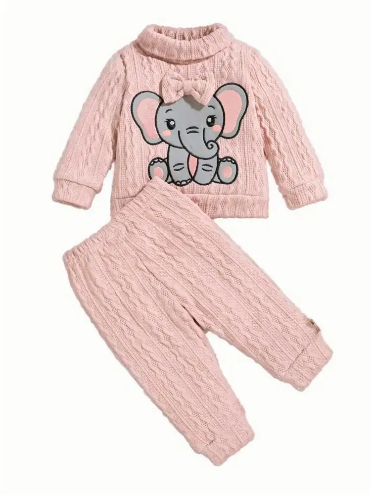 Осенне-зимний детский комплект с длинными рукавами и мультяшными животными + повседневные универсальные брюки из хлопка
Осенне-зимний детский комплект с длинными рукавами и мультяшными животными + повседневные универсальные брюки из хлопка