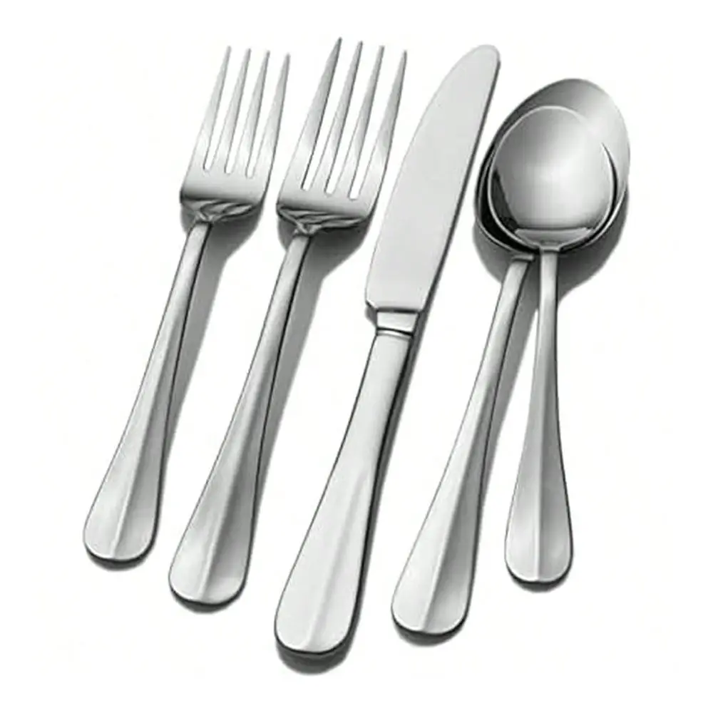 Simplicity 53Piece Stainless Steel Flatware Set Service For 8 Durable And Elegant Tableware For Daily Dining Perfect For Home U
Simplicity 53Piece Stainless Steel Flatware Set Service For 8 Durable And Elegant Tableware For Daily Dining Perfect For Home U