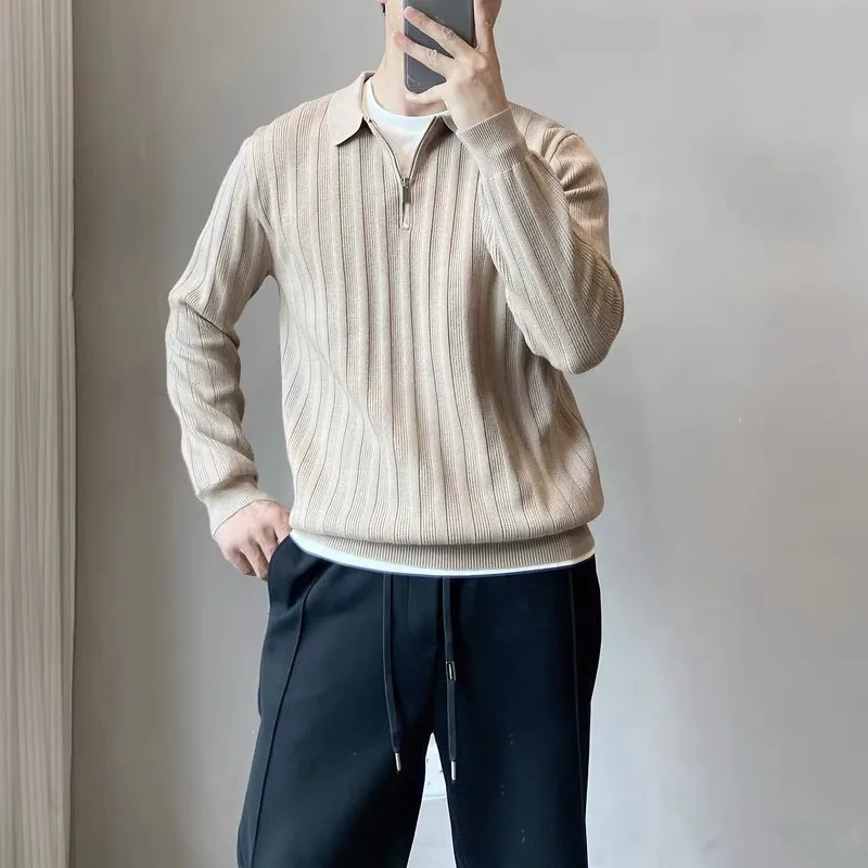 Винтажный мужской вязаный свитер с цветочным принтом и половиной молнии — белое издание для повседневной элегантности
Винтажный мужской вязаный свитер с цветочным принтом и половиной молнии — белое издание для повседневной элегантности