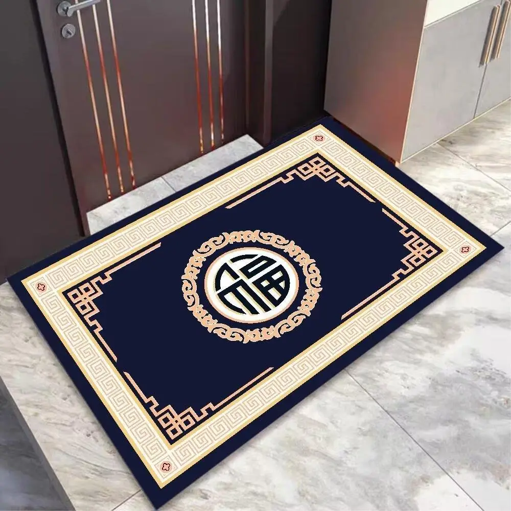 New Chinese Style Home Entrance Loop Velvet Mat Anti Slip Wear Resistant Hall Foot Pad Door Mat No Wash Home Entrance Mat
New Chinese Style Home Entrance Loop Velvet Mat Anti Slip Wear Resistant Hall Foot Pad Door Mat No Wash Home Entrance Mat