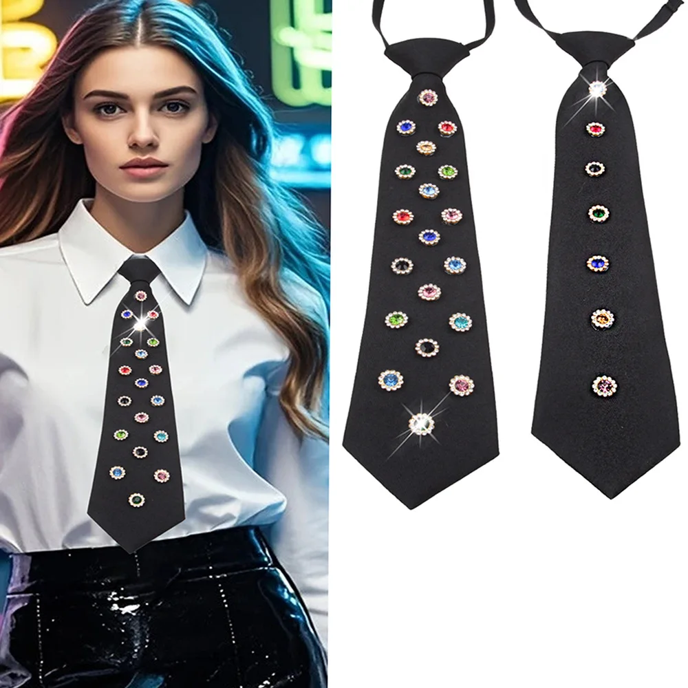 Fashion Handmade Rhinestone Necktie for Women Flower Adjustable Casual Party Tie Elegant Jewelry Accessories
Fashion Handmade Rhinestone Necktie for Women Flower Adjustable Casual Party Tie Elegant Jewelry Accessories