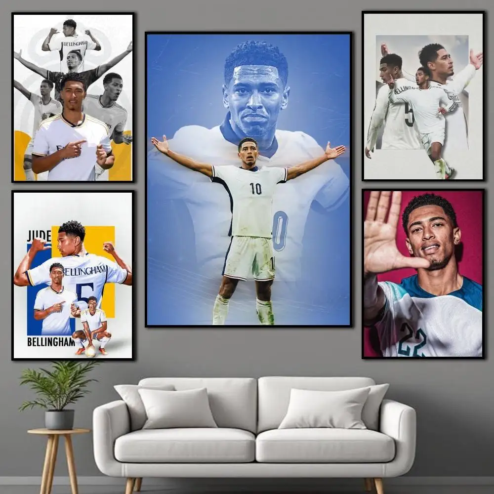 Brummy Zidane B-BellinghamS Poster Self-adhesive Art Waterproof Paper Sticker Coffee House Bar Room Wall Decor
Brummy Zidane B-BellinghamS Poster Self-adhesive Art Waterproof Paper Sticker Coffee House Bar Room Wall Decor