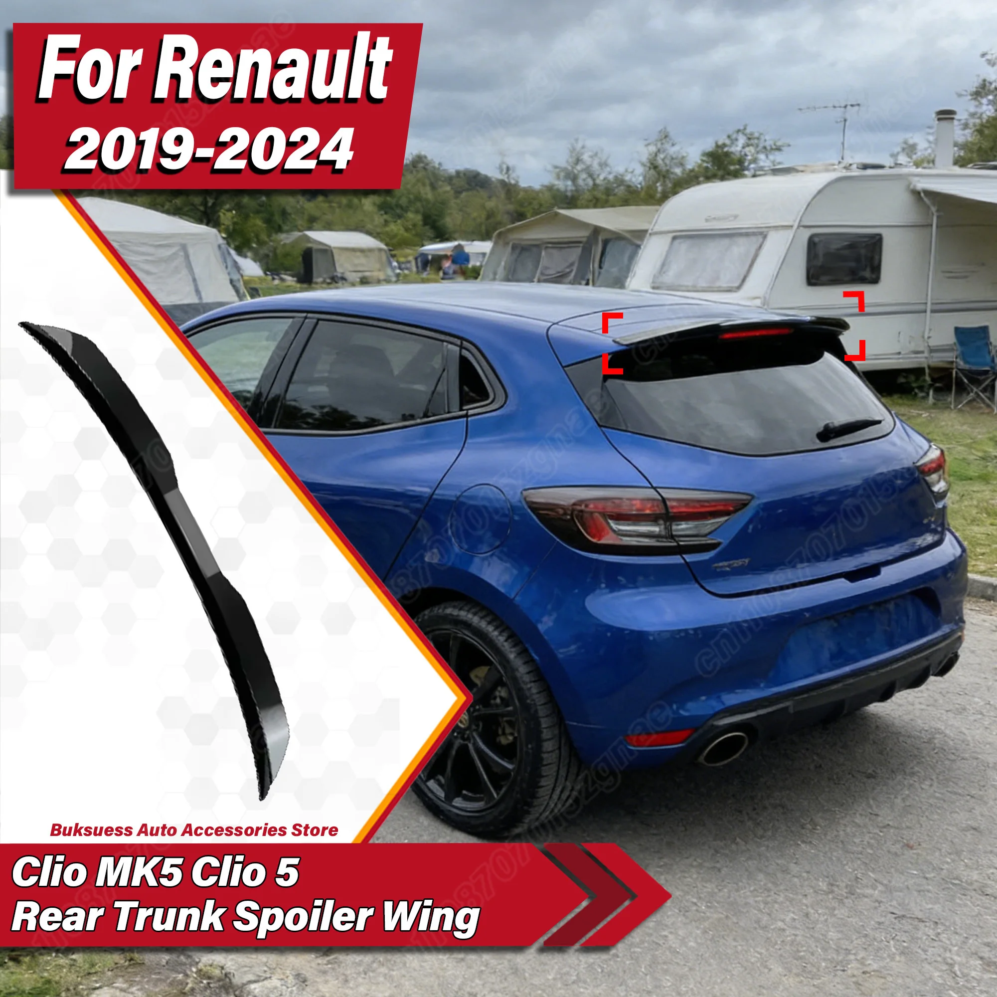 For Renault Clio MK5 Clio 5 2019 2020 2021 2022 2023 2024 Automobile Rear Roof Spoiler Wing Body Decorate Modification Kit
For Renault Clio MK5 Clio 5 2019 2020 2021 2022 2023 2024 Automobile Rear Roof Spoiler Wing Body Decorate Modification Kit