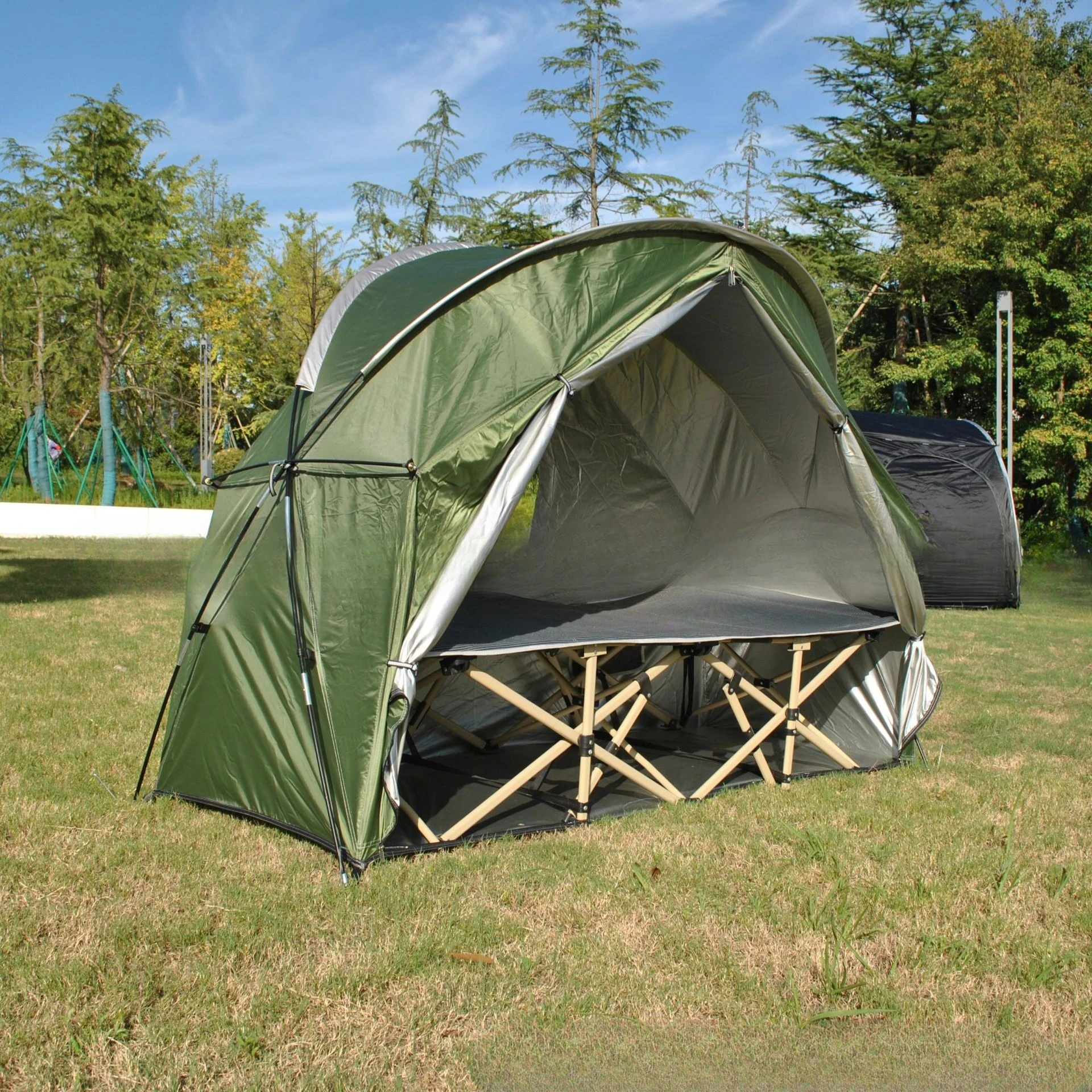 Single cycling tent, single soldier tent thermal tent, bicycle tent without camp bed
Single cycling tent, single soldier tent thermal tent, bicycle tent without camp bed