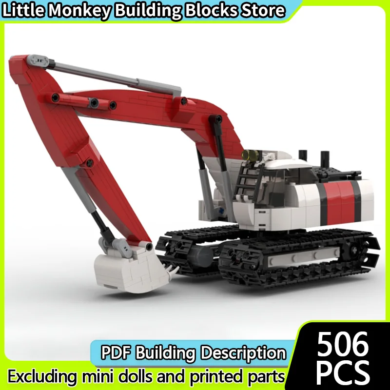 City Car Model MOC Building Bricks Heavy-Duty Crawler Excavator Modular Technology Children Holiday Gifts Assemble Toys Suit
City Car Model MOC Building Bricks Heavy-Duty Crawler Excavator Modular Technology Children Holiday Gifts Assemble Toys Suit