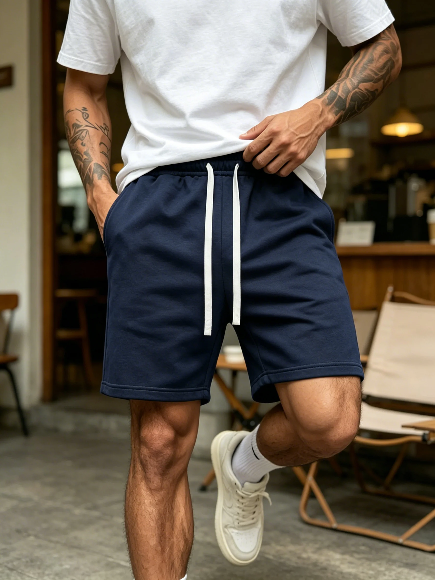 Summer Male Dark Gray Oversized Gym Shorts Breathable Soft Fabric Drawstring Pocket Quick Dry Home Running Athletic Shorts
Summer Male Dark Gray Oversized Gym Shorts Breathable Soft Fabric Drawstring Pocket Quick Dry Home Running Athletic Shorts
