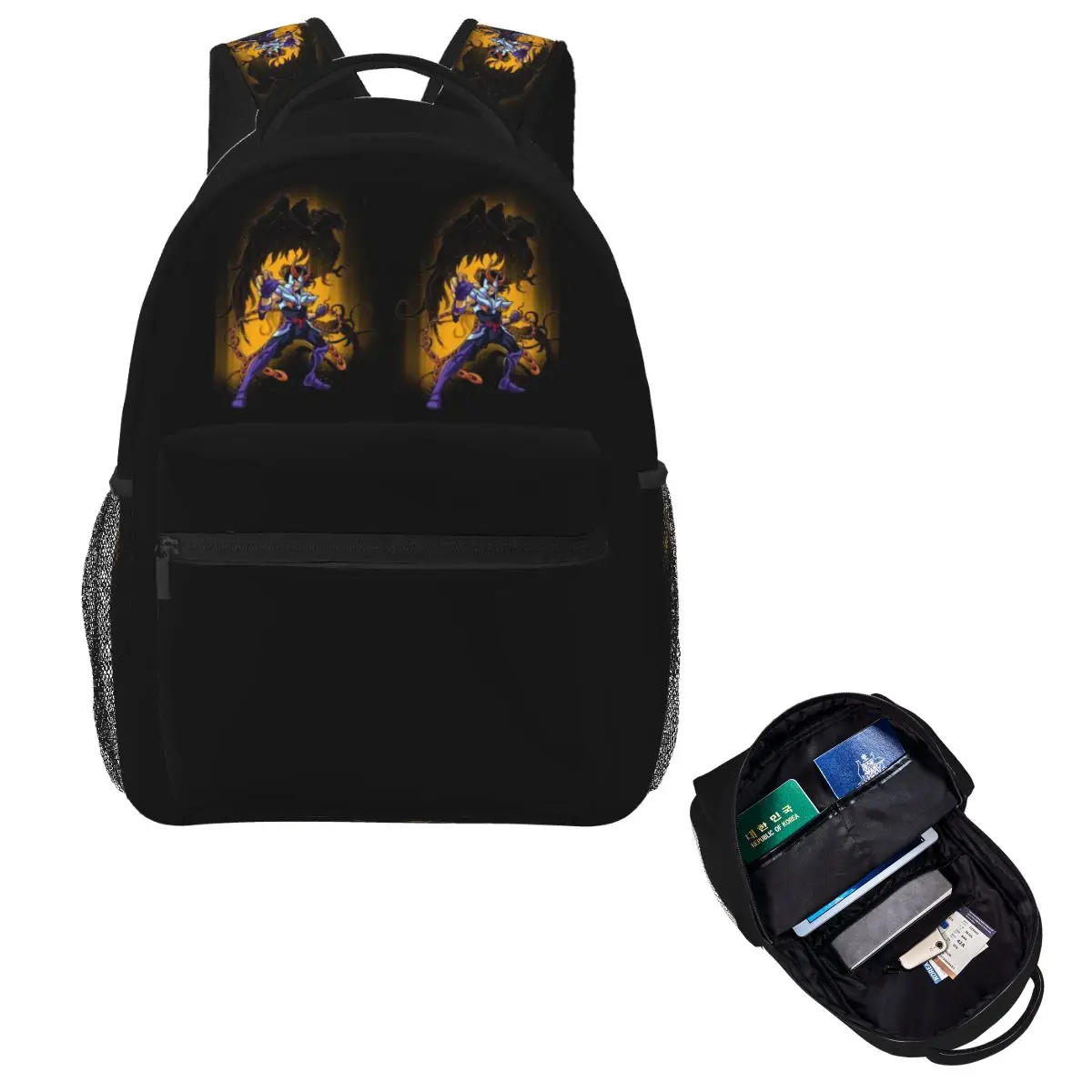 Рюкзак Seiya Knights Merch, Лидер продаж, рюкзак большой емкости, детская сумка для книг, школьная сумка, сумки на плечо для мужчин и женщин
Рюкзак Seiya Knights Merch, Лидер продаж, рюкзак большой емкости, детская сумка для книг, школьная сумка, сумки на плечо для мужчин и женщин