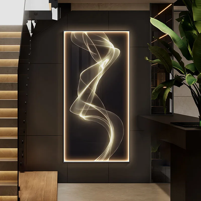 Modern Minimalist Line Abstract Painting LED Wall Light Sofa Background Wall Living Room Interior Lighting Decoration Painting
Modern Minimalist Line Abstract Painting LED Wall Light Sofa Background Wall Living Room Interior Lighting Decoration Painting