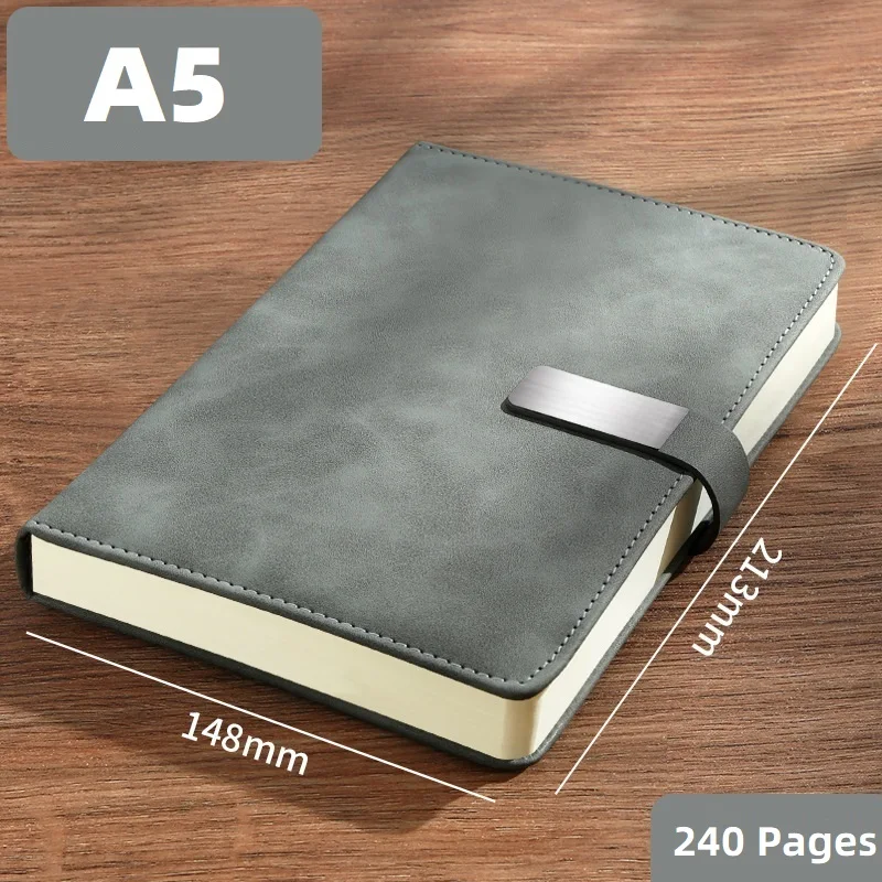 Notebook 240 Pages A5 Faux Leather Thick Business Notebook Sketch Journal Diary with Pen School Office Supplies
Notebook 240 Pages A5 Faux Leather Thick Business Notebook Sketch Journal Diary with Pen School Office Supplies