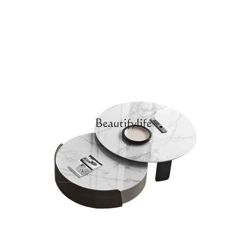 Italian minimalist coffee table living room light luxury modern tea table household small apartment
Italian minimalist coffee table living room light luxury modern tea table household small apartment