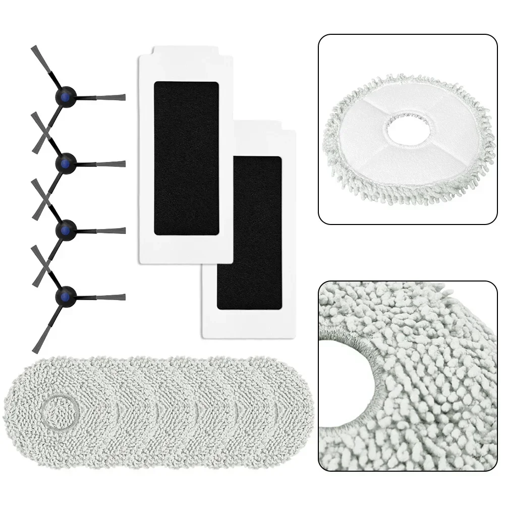 Filter Side Brush Mop Cloths Set For Deebot T30 PRO For / T30 Max / T30 Vacuum Cleaner Replacement Accessories
Filter Side Brush Mop Cloths Set For Deebot T30 PRO For / T30 Max / T30 Vacuum Cleaner Replacement Accessories