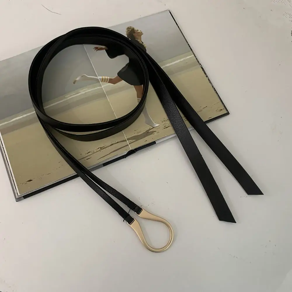 Simple Adjustable Sweater Coat Women Dress Knotted Waist Strap U-Shape Buckle PU Leather Belt Waistband
Simple Adjustable Sweater Coat Women Dress Knotted Waist Strap U-Shape Buckle PU Leather Belt Waistband