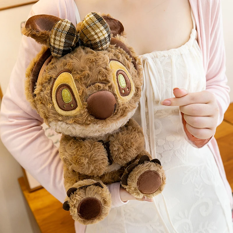Disney Stitch Brown Plaid Bow Stitch Plush Doll Soft Fluffy Stuffed Toy Perfect Birthday Gift for Lilo & Stitch Fans and Kids
Disney Stitch Brown Plaid Bow Stitch Plush Doll Soft Fluffy Stuffed Toy Perfect Birthday Gift for Lilo & Stitch Fans and Kids