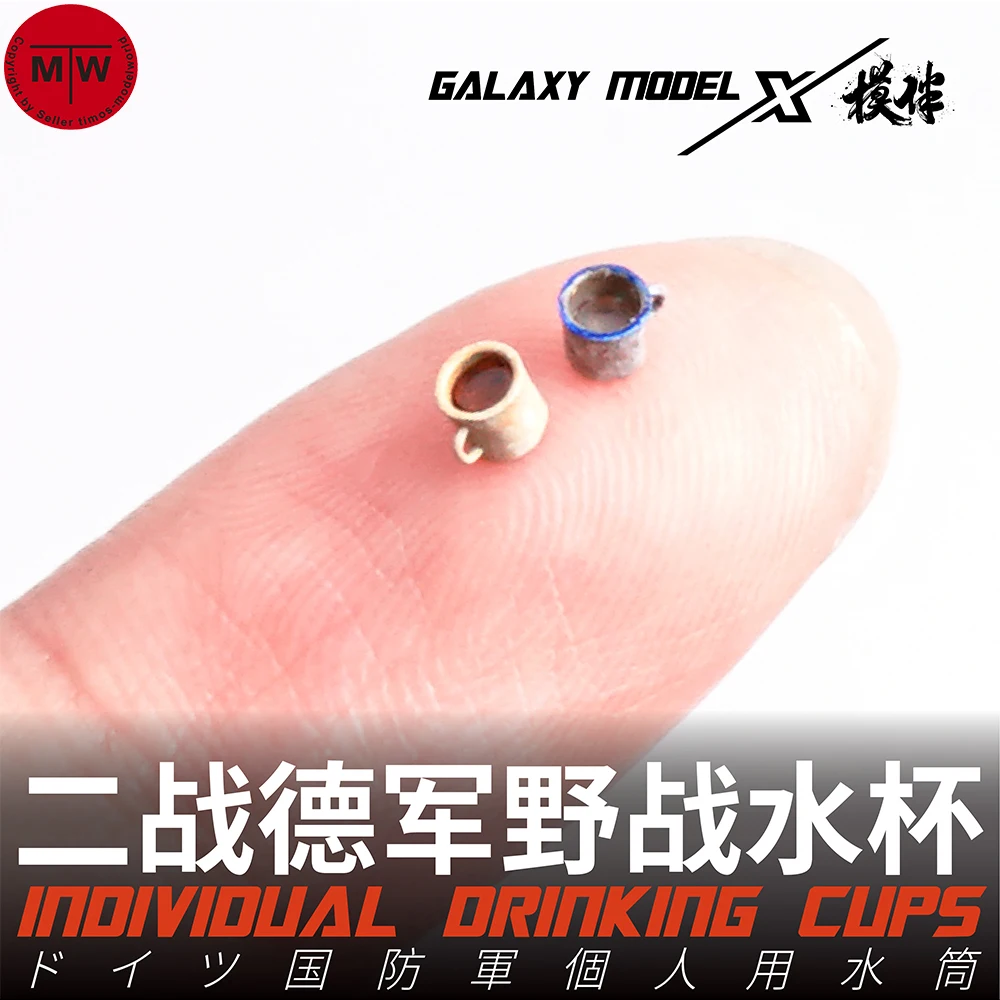Galaxy FS35017 1/35 Scale WWII German Wehrmacht Individual Drinking Cups Resin Model Kit 72pcs/set
Galaxy FS35017 1/35 Scale WWII German Wehrmacht Individual Drinking Cups Resin Model Kit 72pcs/set