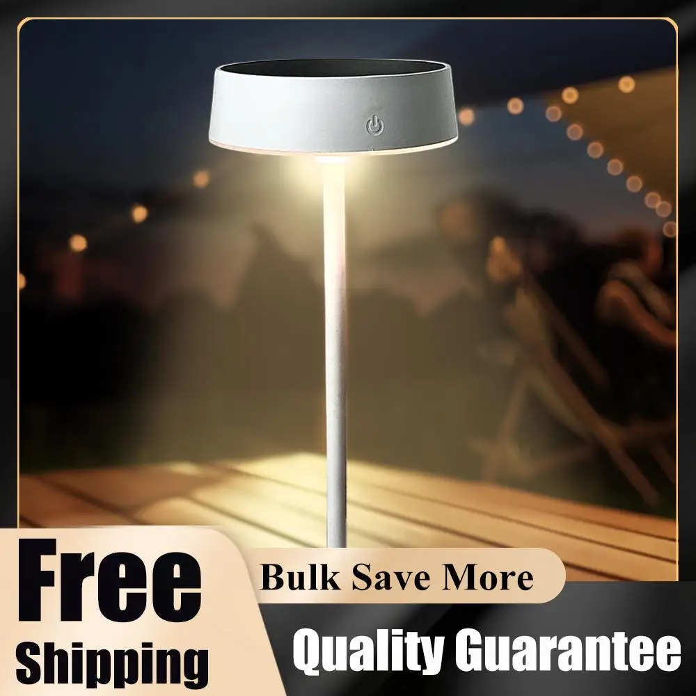 Solar Table Lamp Dimmable LED Desk Lamp Rechargeable Cordless Table Lamp Portable Night Light for Indoor and Outdoor
Solar Table Lamp Dimmable LED Desk Lamp Rechargeable Cordless Table Lamp Portable Night Light for Indoor and Outdoor