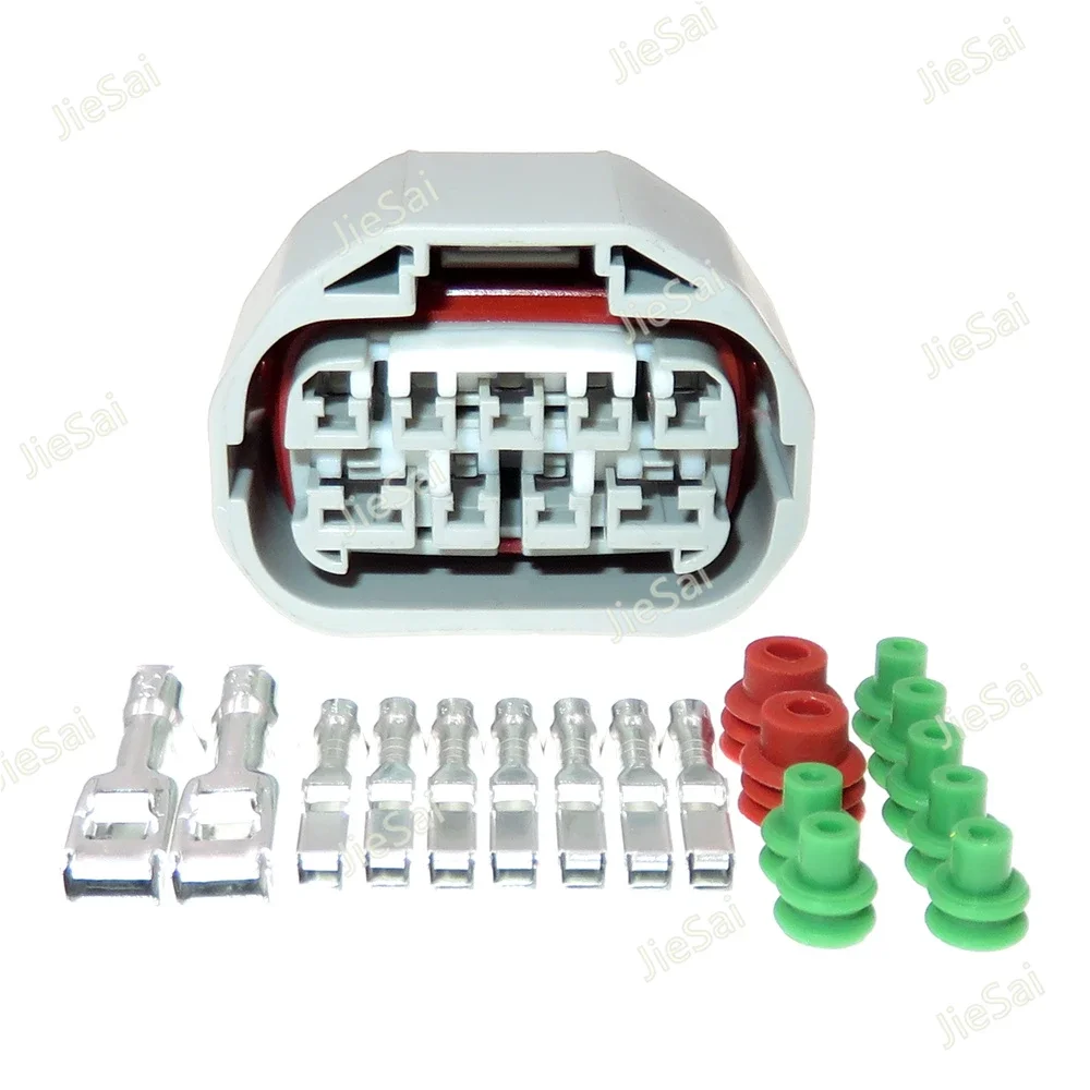 9 Pin Automobile Accessories 90980-11784 7283-1296-40 Auto Waterproof Socket 2.2 4.8 Series Car Electrical Connector
9 Pin Automobile Accessories 90980-11784 7283-1296-40 Auto Waterproof Socket 2.2 4.8 Series Car Electrical Connector