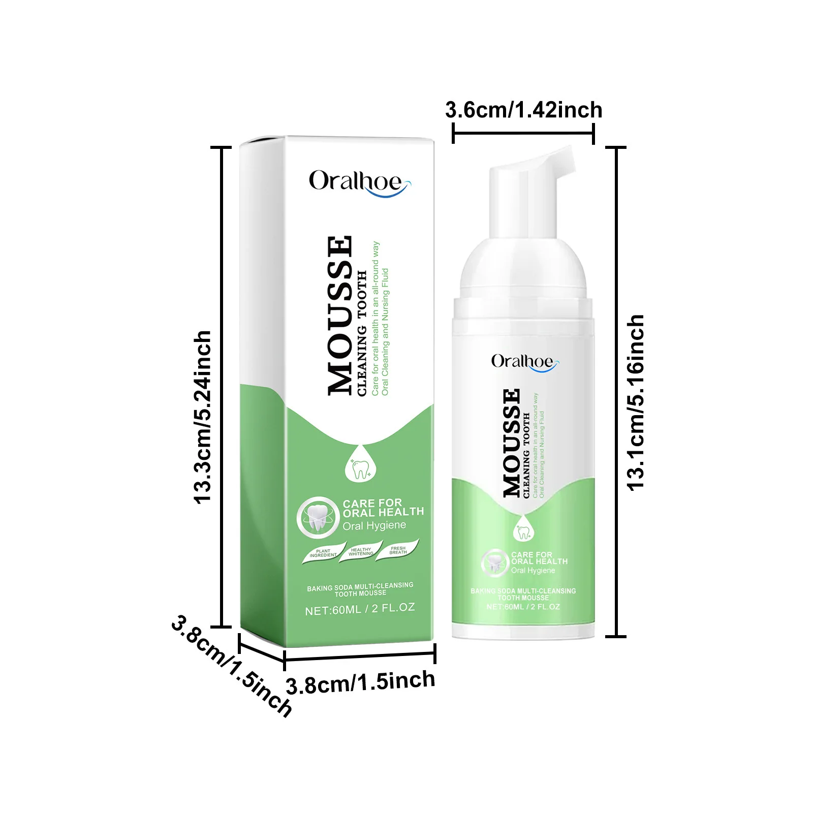 Portable Travel Size Whitening Foam Mousse Deep Clean Tooth Surface Remove Stubborn Stain Fresh Breath For Men Women Daily Use
Portable Travel Size Whitening Foam Mousse Deep Clean Tooth Surface Remove Stubborn Stain Fresh Breath For Men Women Daily Use