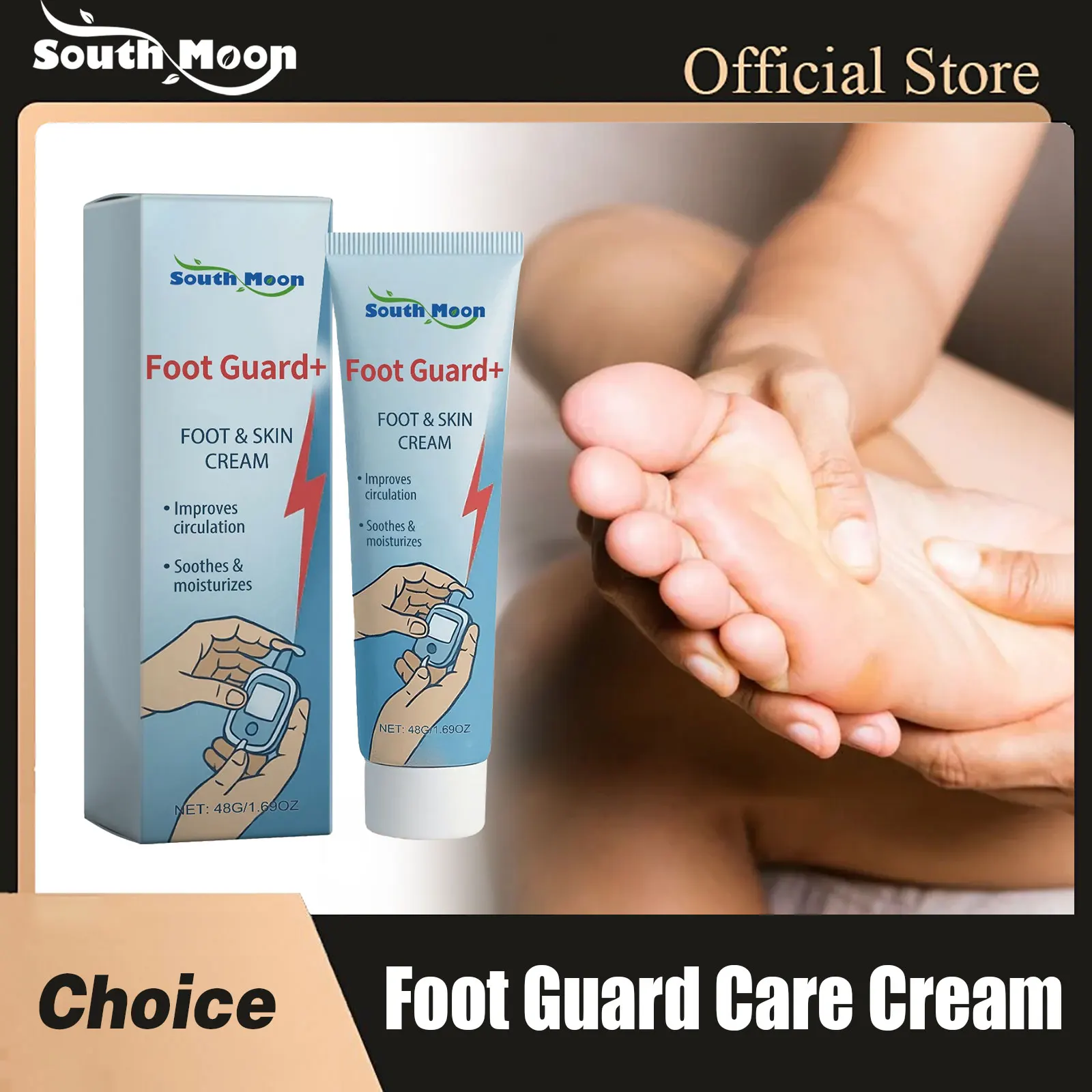 South Moon Foot Guard Care Cream Remove Pain Redness Repair Damaged Keep Softening for Cracked Dry Skin Feet Moisturizing Creams
South Moon Foot Guard Care Cream Remove Pain Redness Repair Damaged Keep Softening for Cracked Dry Skin Feet Moisturizing Creams