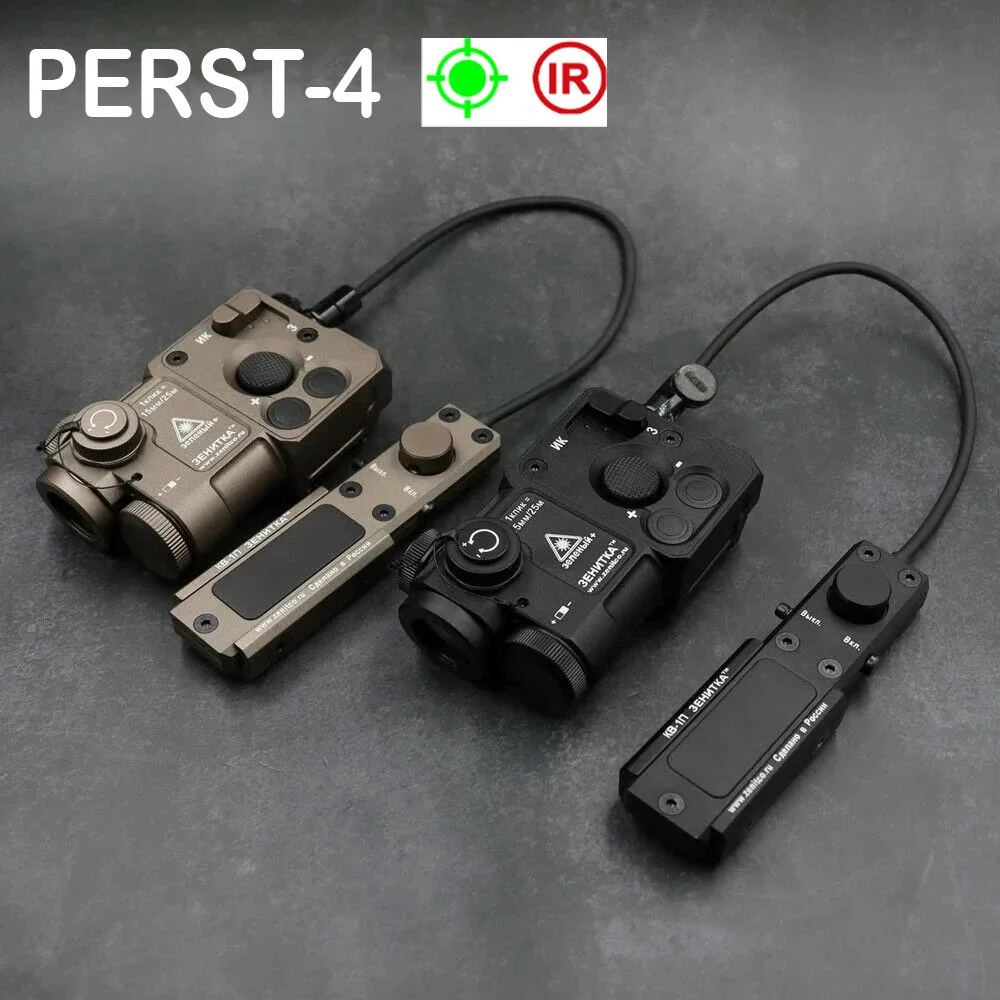 Metal PERST-4 Headlight Laser Green Laser / IR Laser Aiming Indicator w/ KV-D2 Tactical Switch Weaponlight 20MM Rail Hunting
Metal PERST-4 Headlight Laser Green Laser / IR Laser Aiming Indicator w/ KV-D2 Tactical Switch Weaponlight 20MM Rail Hunting