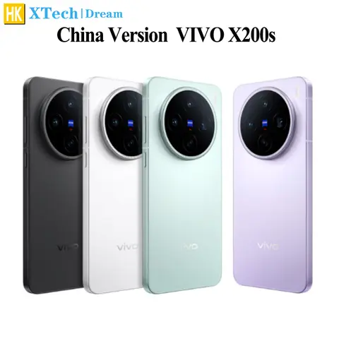 China Version VIVO X200s China Version New 50MP Dimensity 9400+ 6.67 Inch AMOLED 6200mAh 90W SuperVOOC 40W Wireless NFC OTA