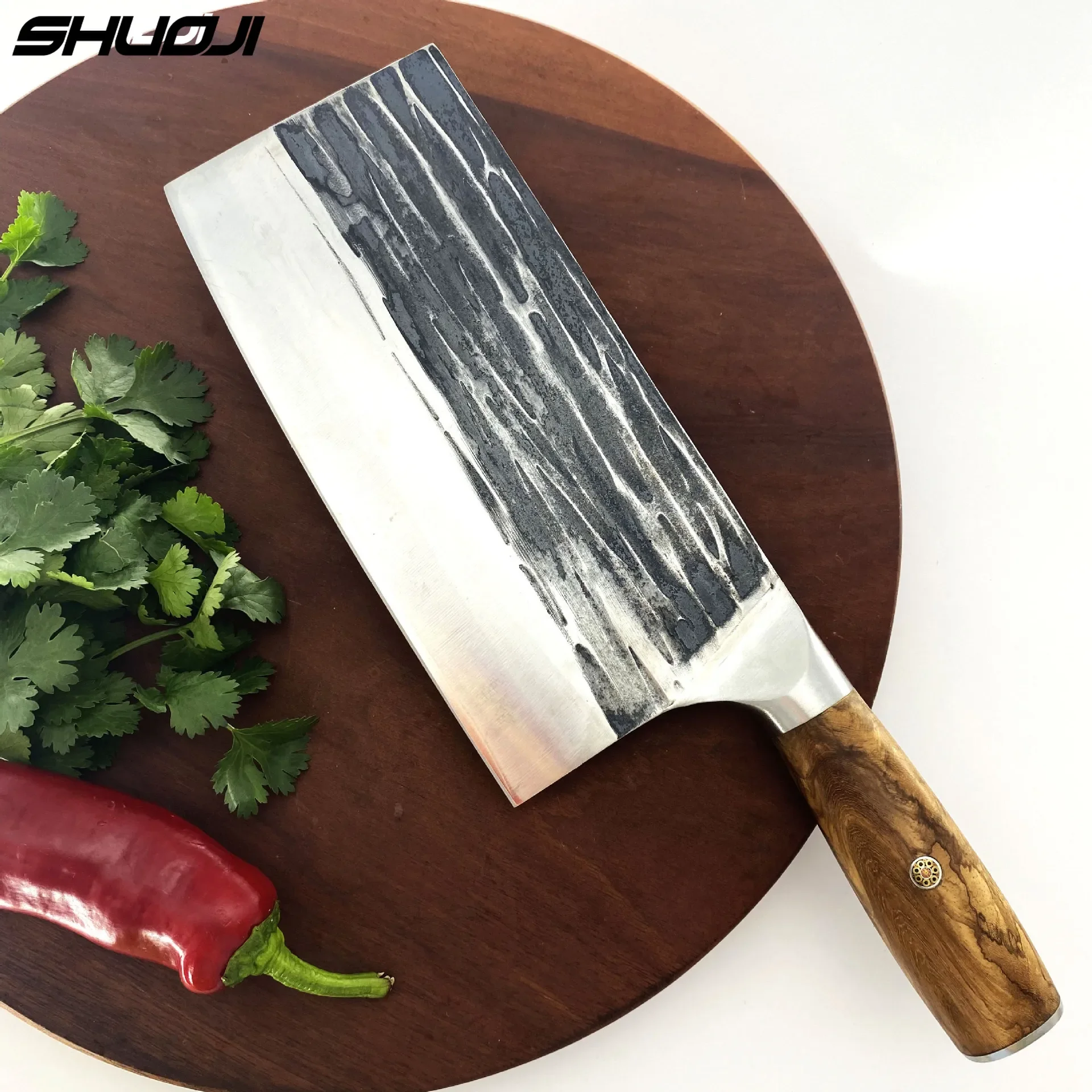 9Cr18 Forged Kitchen Knife Chopping Knife Three-in-one Steel Kitchen Knife Slicing Knives Household Sharp Bone Cutting Cleaver
9Cr18 Forged Kitchen Knife Chopping Knife Three-in-one Steel Kitchen Knife Slicing Knives Household Sharp Bone Cutting Cleaver