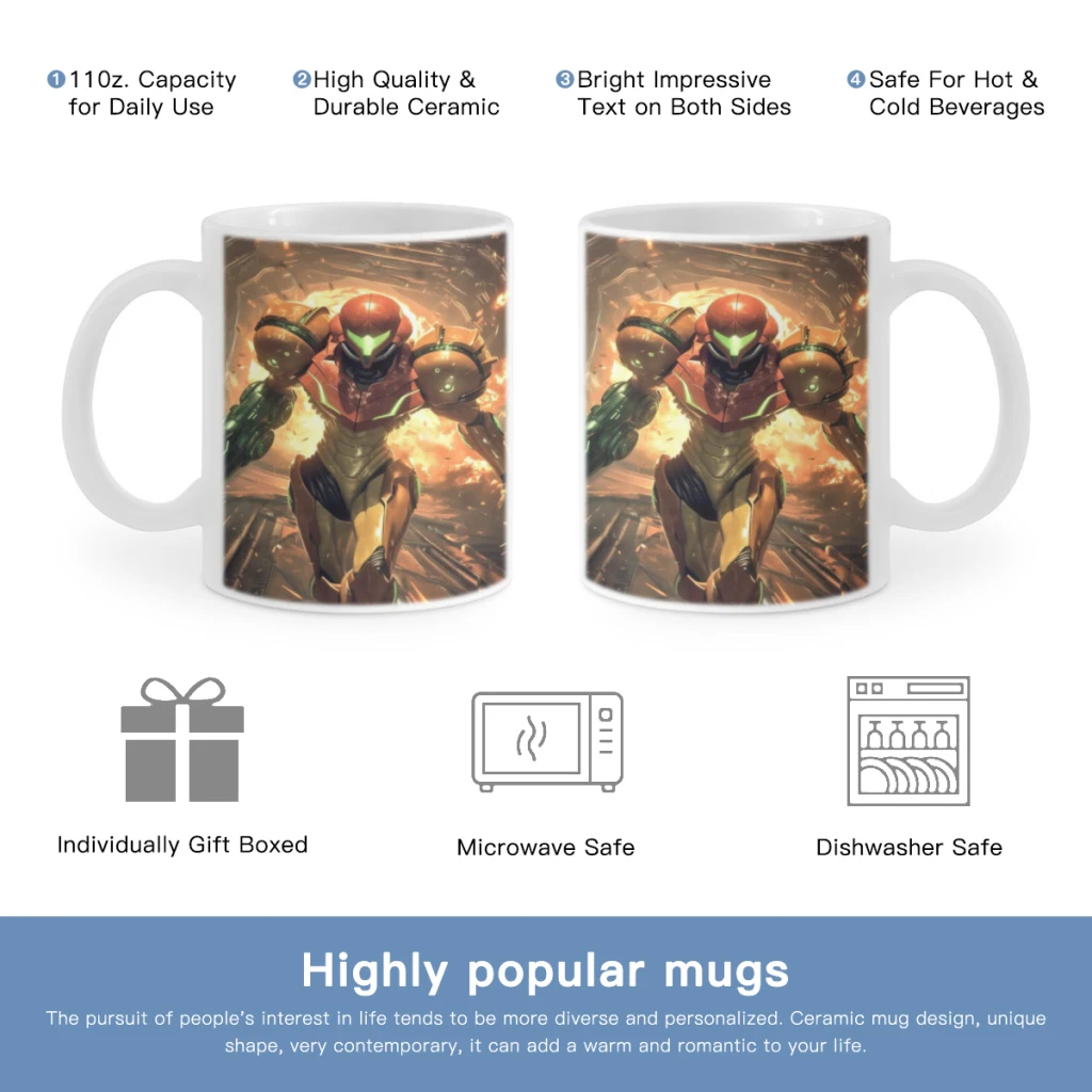 Game M-Metroids Free shipping Coffee Cups Ceramic cups creative cups and cute mugs Personalized Gift Cup For Tea
Game M-Metroids Free shipping Coffee Cups Ceramic cups creative cups and cute mugs Personalized Gift Cup For Tea