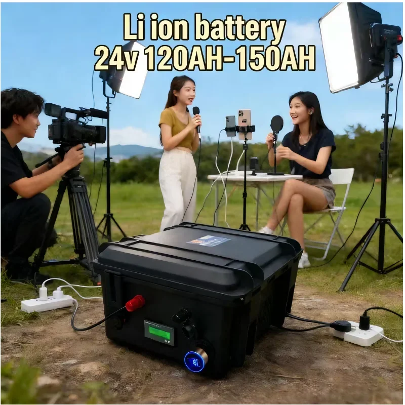 24V 120-150Ah IP65 Waterproof Battery + Charger for Marine Vessels/Factory AGVs Must-Have Lithium Battery for Marine Vessels and
24V 120-150Ah IP65 Waterproof Battery + Charger for Marine Vessels/Factory AGVs Must-Have Lithium Battery for Marine Vessels and