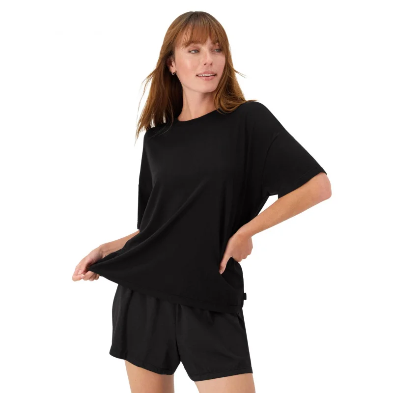 SURI Women's Pajamas Set, Comfywear Pajamas for Women Set, Originals SupertSoft Loungewear, T-Shirt and Sleep Shorts color
SURI Women's Pajamas Set, Comfywear Pajamas for Women Set, Originals SupertSoft Loungewear, T-Shirt and Sleep Shorts color