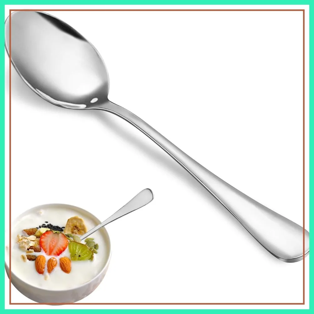 16-Piece Stainless Steel Teaspoon Set, 6.7 Inch, Mirror Finish, Dishwasher Safe
16-Piece Stainless Steel Teaspoon Set, 6.7 Inch, Mirror Finish, Dishwasher Safe