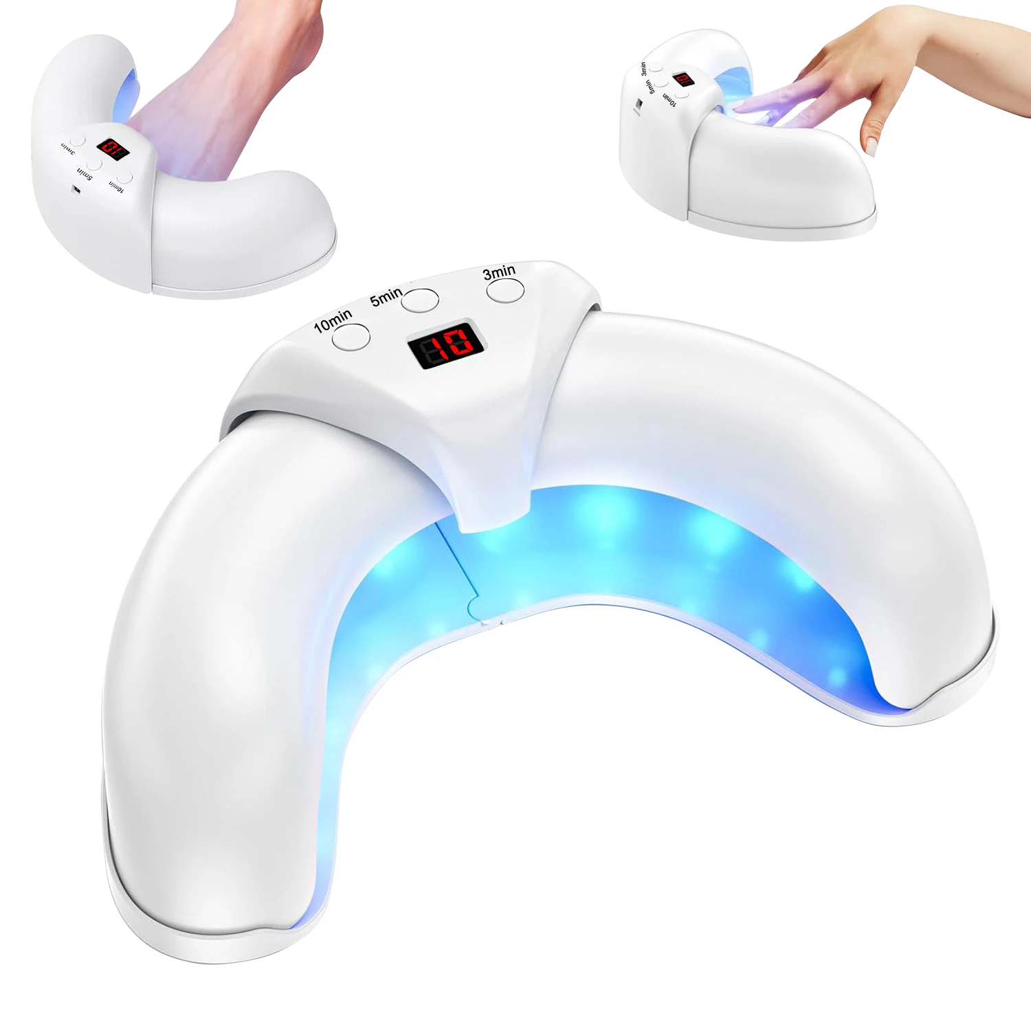 Nail Fungus Laser Device for Multiple Toenail Painless Remover Ingrown Toenail Calcium Repair Nail Fungus Treatment
Nail Fungus Laser Device for Multiple Toenail Painless Remover Ingrown Toenail Calcium Repair Nail Fungus Treatment