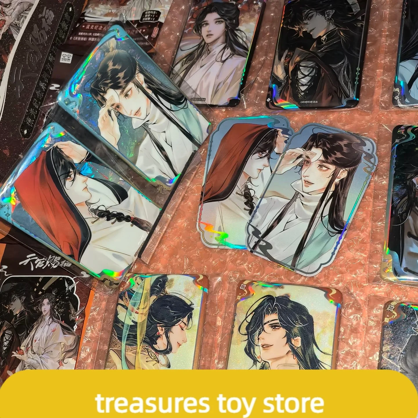 Heaven Official'S Blessing Tian Guan Ci Fu Flowing Light Commemorative Series Square Tinplate Badge Trendy Blind Box Collection
Heaven Official'S Blessing Tian Guan Ci Fu Flowing Light Commemorative Series Square Tinplate Badge Trendy Blind Box Collection