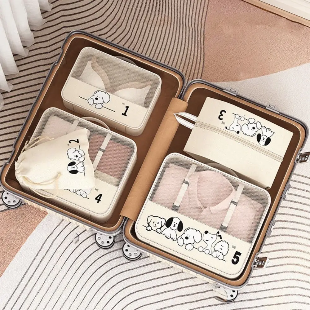 5Pcs/Set Large Capacity Travel Storage Bag Foldable Space Saving Suitcase Packing Bag Dustproof Clothes Sorting Bag
5Pcs/Set Large Capacity Travel Storage Bag Foldable Space Saving Suitcase Packing Bag Dustproof Clothes Sorting Bag