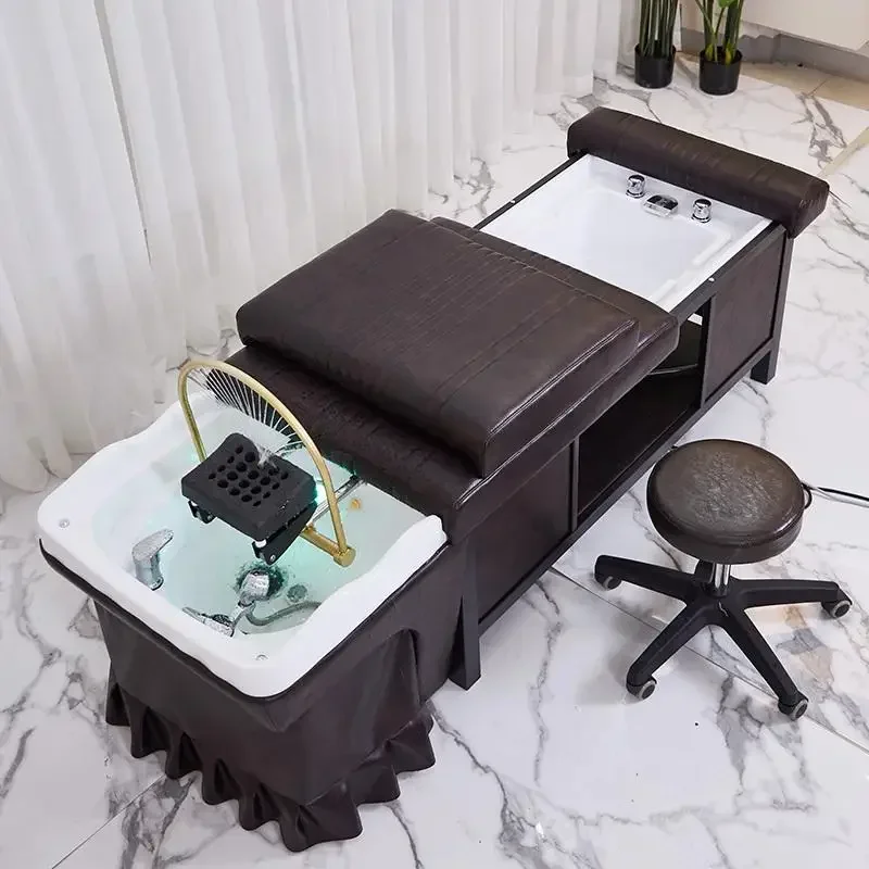 Thai Lighting Shampoo Chair Hair Salon Head Spa Water Therapy Stylist Hair Wash Chair Adult Chuveiro Salon Equipment MQ50XF
Thai Lighting Shampoo Chair Hair Salon Head Spa Water Therapy Stylist Hair Wash Chair Adult Chuveiro Salon Equipment MQ50XF