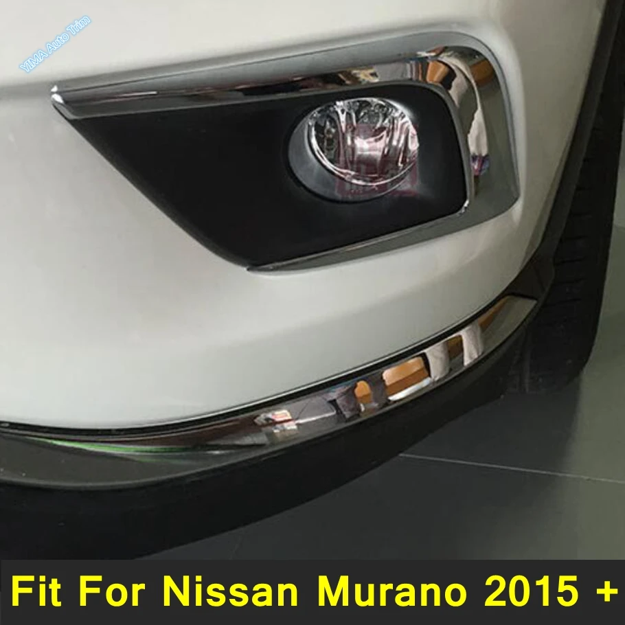 Fit For Nissan Murano 2015 - 2018 Chrome Front Bumper Head Fog Lights Foglight Lamp Strips Cover Trim Auto Exterior Accessories
Fit For Nissan Murano 2015 - 2018 Chrome Front Bumper Head Fog Lights Foglight Lamp Strips Cover Trim Auto Exterior Accessories