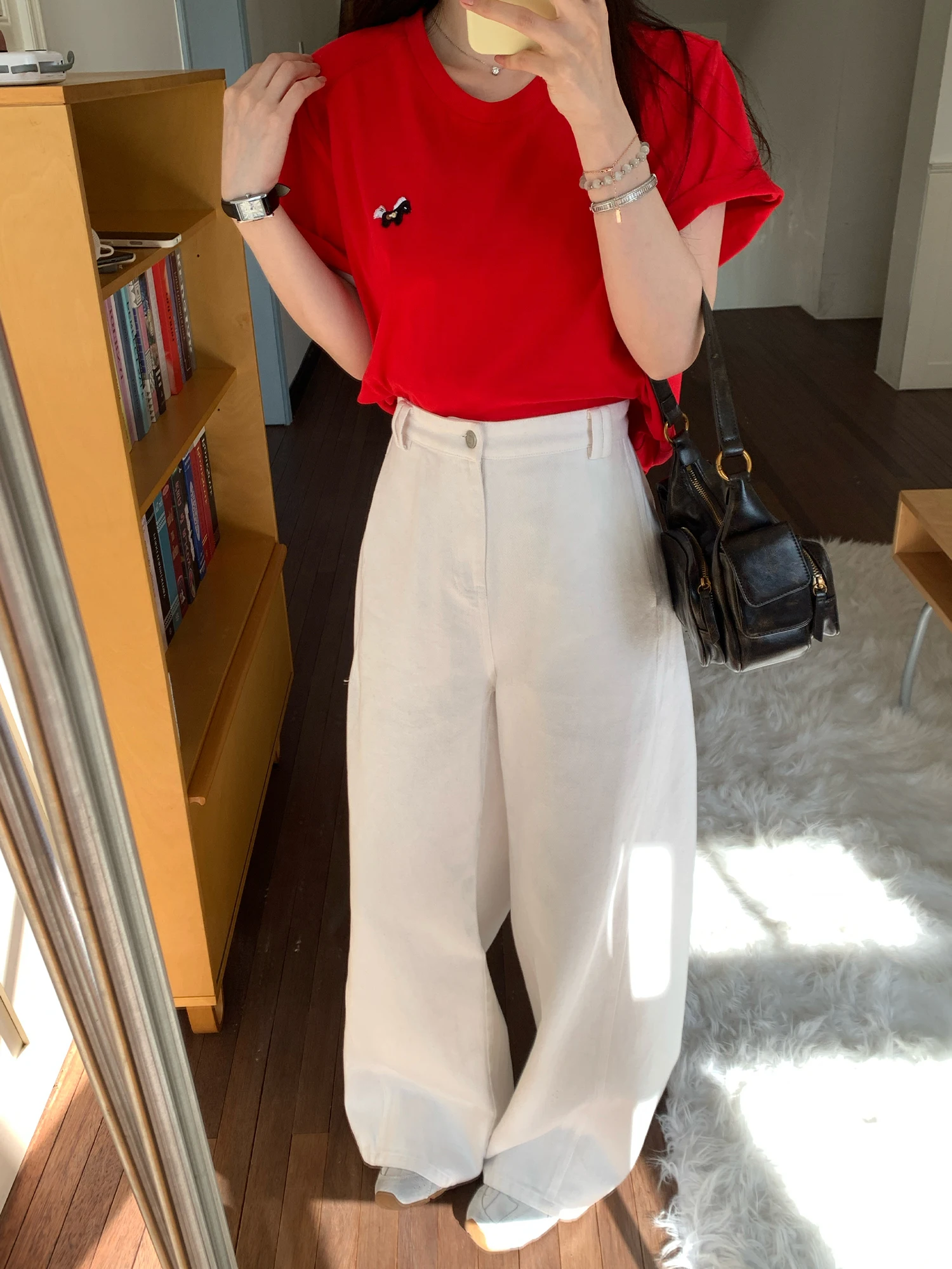 High Waist Wide Leg Cotton 100% Casual Pants for Women Spring Season Loose Straight Scythe Pants Comfortable Casual Trousers
High Waist Wide Leg Cotton 100% Casual Pants for Women Spring Season Loose Straight Scythe Pants Comfortable Casual Trousers