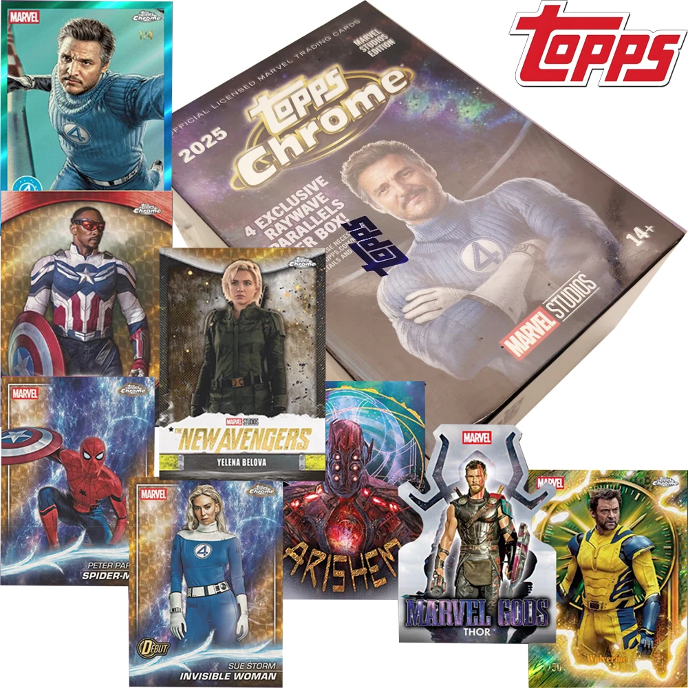Original 2025 Topps Chrome Value Movie Card Cartoon Premium Design Fashion Characters Exquisite Craftsmanship Peripheral Cards
Original 2025 Topps Chrome Value Movie Card Cartoon Premium Design Fashion Characters Exquisite Craftsmanship Peripheral Cards