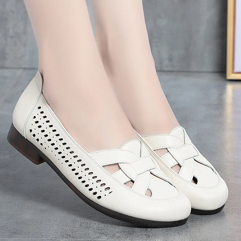All Match Breathable Comfortable Shallow Soft Leather Loafers Flat Shoes 2026 Spring Summer Women's Shoes Driving Office Mom
All Match Breathable Comfortable Shallow Soft Leather Loafers Flat Shoes 2026 Spring Summer Women's Shoes Driving Office Mom